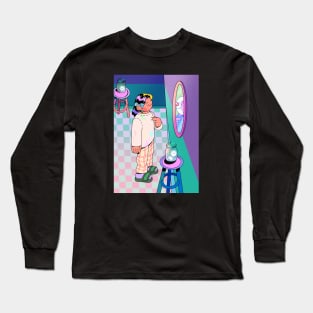 Mirror Clown Long Sleeve T-Shirt